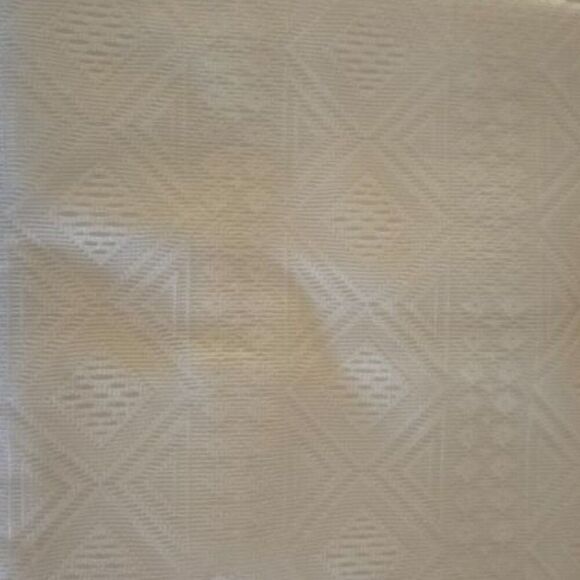 Chiffon & Lace Short Sleeve Blouse White Size M - Picture 7 of 7